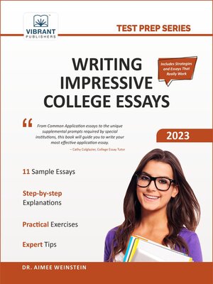 cover image of Writing Impressive College Essays